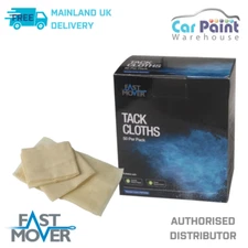 Fast Mover FMT3450 Tack Cloths with Dispenser Box 50pk Tak Rags Paint Prep Wipe