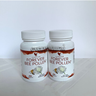 2 bott. Forever Bee Pollen 100% Natural 100 (tabl) boost energy | eBay
