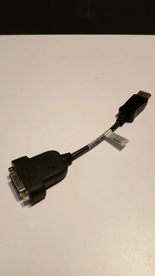 ACCELL UltraAV Male DisplayPort DP Female DVI-D DVID Active Single Link Adapter - Image 4 of 4