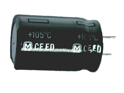   Elko 150uF 200V 105° High Ripple Current Size 16x26 Matsushita ED Capacitor