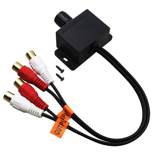 Lautstärkeregler Verstärker Stereo Audio Controller Cinch Auto Gain Level - Bild 3 von 3