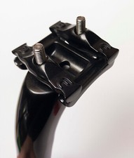 reggisella DEDA RS 01 31,6 x 320mm alluminio nero NUOVO seatpost