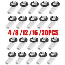 4/8/12/16/20Pc Air Conditioner AC Drain Hose Connector Elbow Fitting Rubber Ring