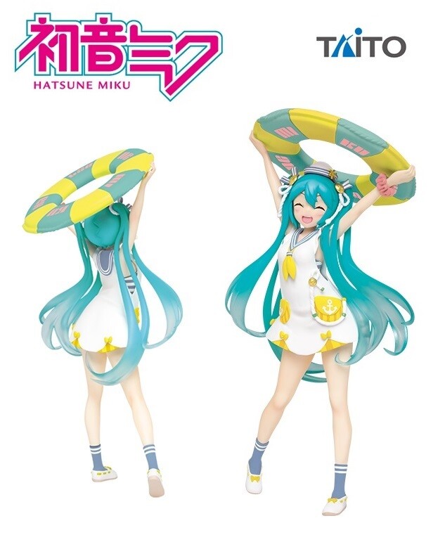 Taito Prize Hatsune Miku Figure Original Summer Clothes