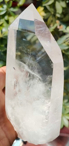 "Plumas de ángel"" cuarzo azul natural 846 g 1,86 lb curación con punta de cristal 1 - Imagen 11 de 22
