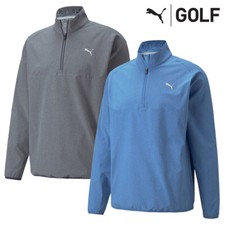 Puma Marin Woven 1/4 Zip Golf Pullover Oberteil - NEU! 2023