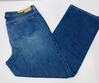 Eddie Bauer Stay Shape Curvy Fit Boot Cut Women's Denim Jeans Size 20R