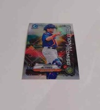 2021 Bowman Chrome Positional Promise Refractor Francisco Alvarez #POS-FA NM