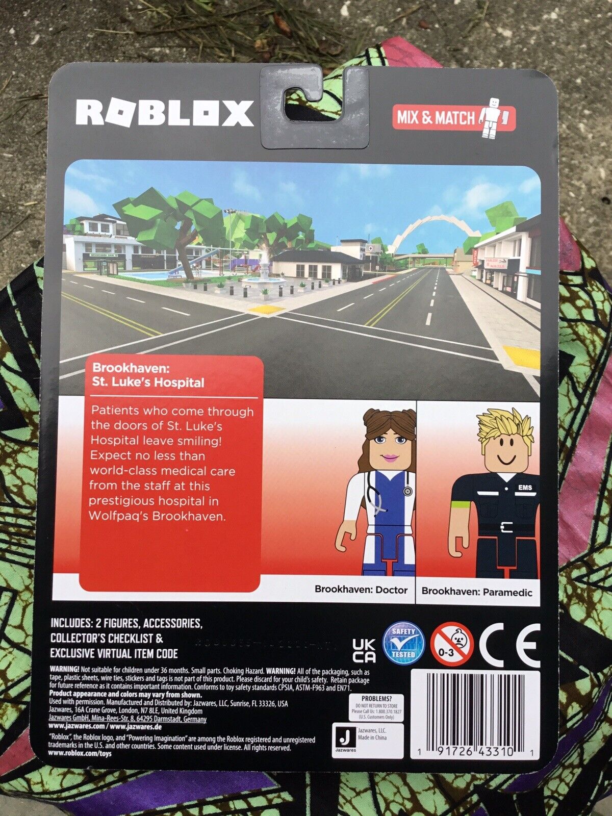 Roblox Brookhaven St. Luke's Hospital Pack 3 Doctor & Paramedic w/Virtual  Code