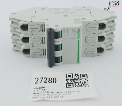 SCHNEIDER ELECTRIC Leitungsschutzschalter C60 1A Multi 9 60284F