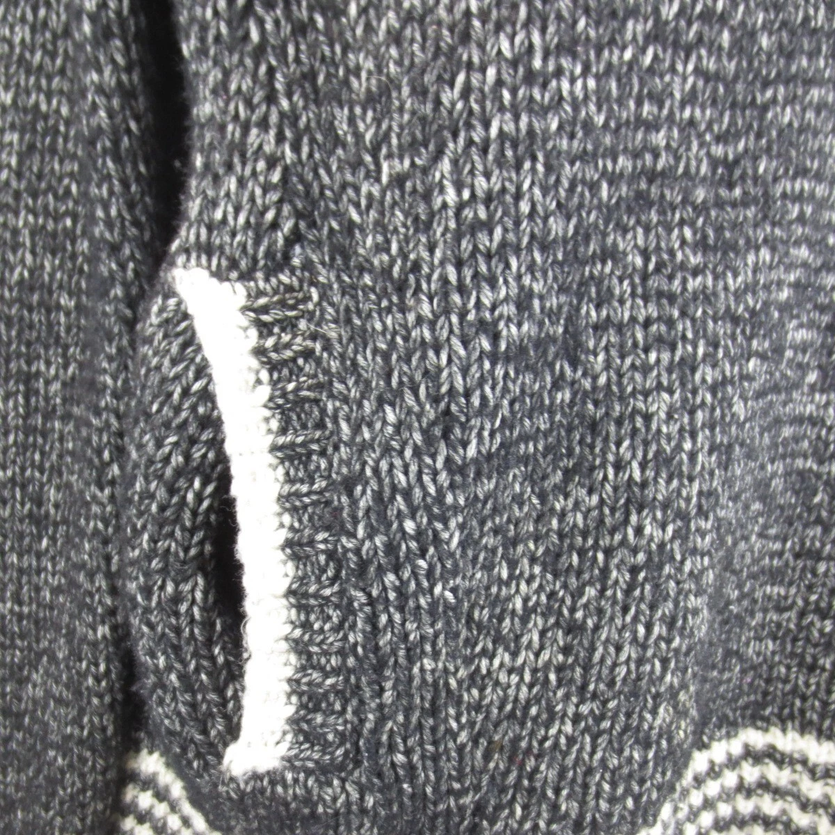 UNDERCOVER Maglione pullover girocollo Victorias Secret donna taglia S grigio logo