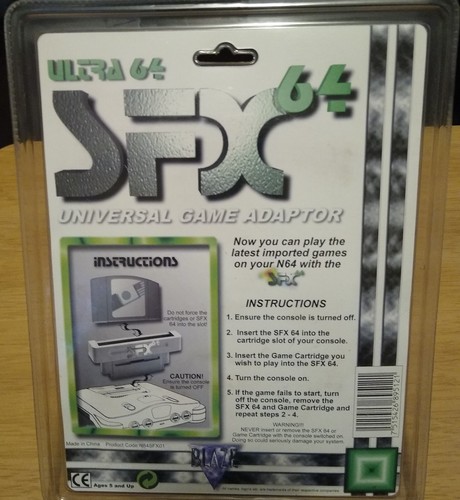 Adaptador de Juego Universal Blaze Ultra SFX64 NUEVO EN CAJA - Imagen 2 de 2