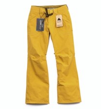 BURTON Women's VEAZIE Snow Pants - Harvest Gold - XS - NWT