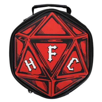 NWT BioWorld Stranger Things HFC D20 Lunch Bag - Red/Black