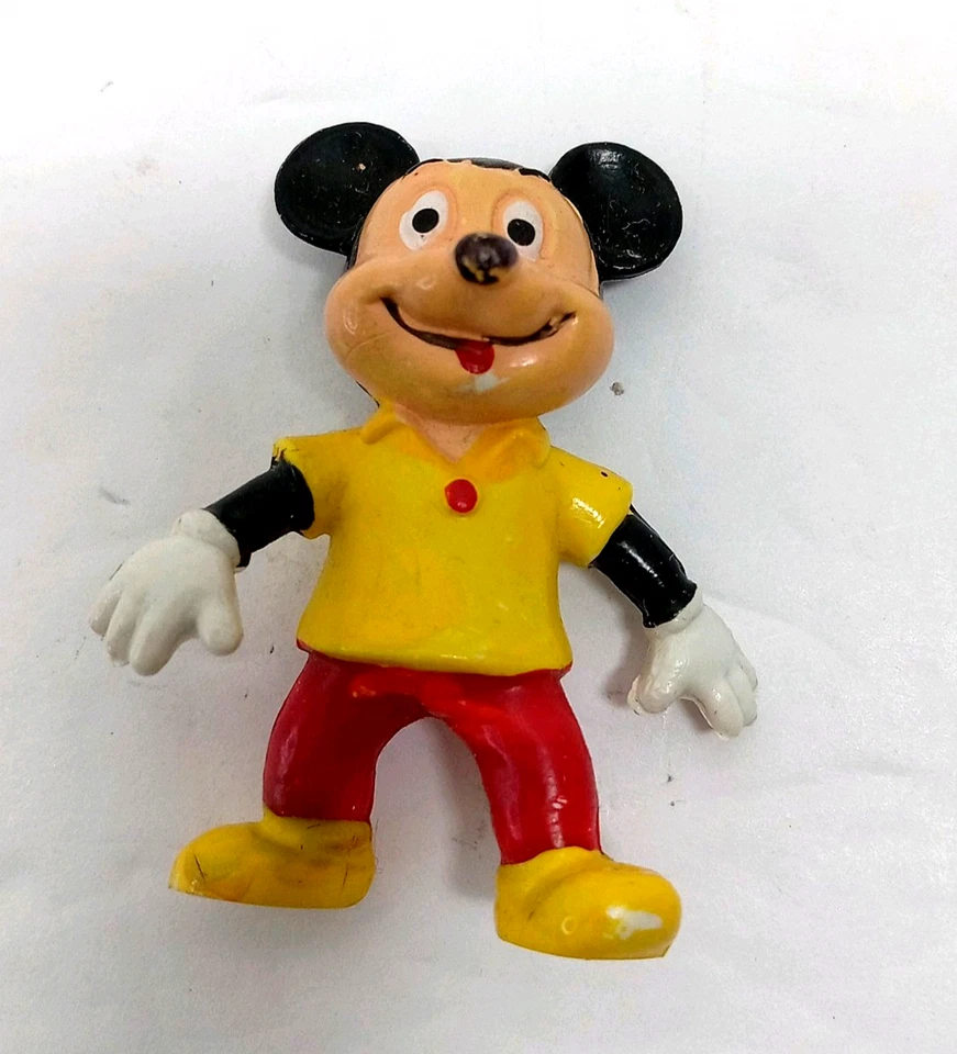1 Mickey Mouse Disney Applause chapéu de cowboy laço figura de PVC 1 boneco Mickey Culpitt - Imagem 2 de 4