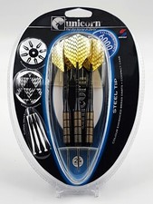 Unicorn 24 Gram Tournament 6000 Steel Tip Brass Darts with Compact Case