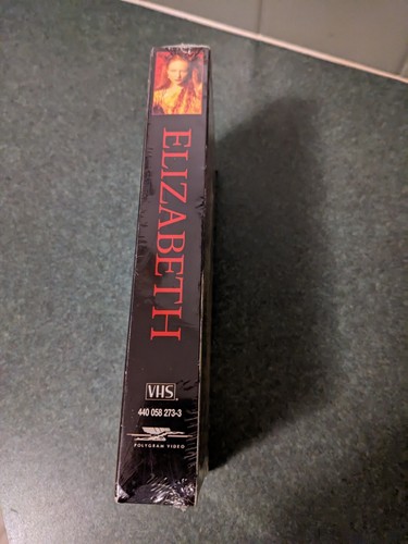 Elizabeth VHS VCR Video Tape New / Sealed Movie Cate Blanchett - Picture 3 of 4