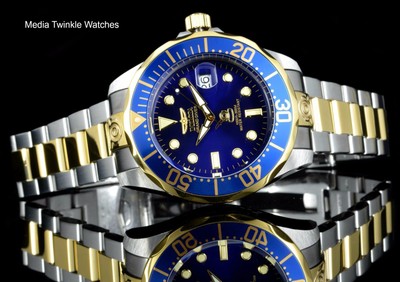 invicta gold blue