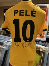 Rei Pele signed Brazil shirt PSA DNA