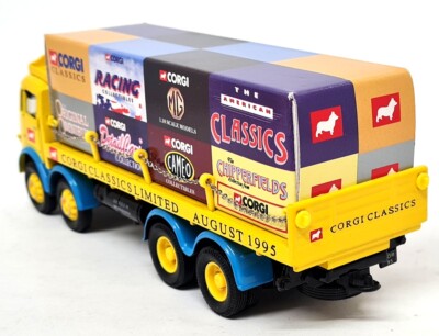Corgi 1/50 ERF 8 Wheel Rigid Milestone Corgi Delivery 09802