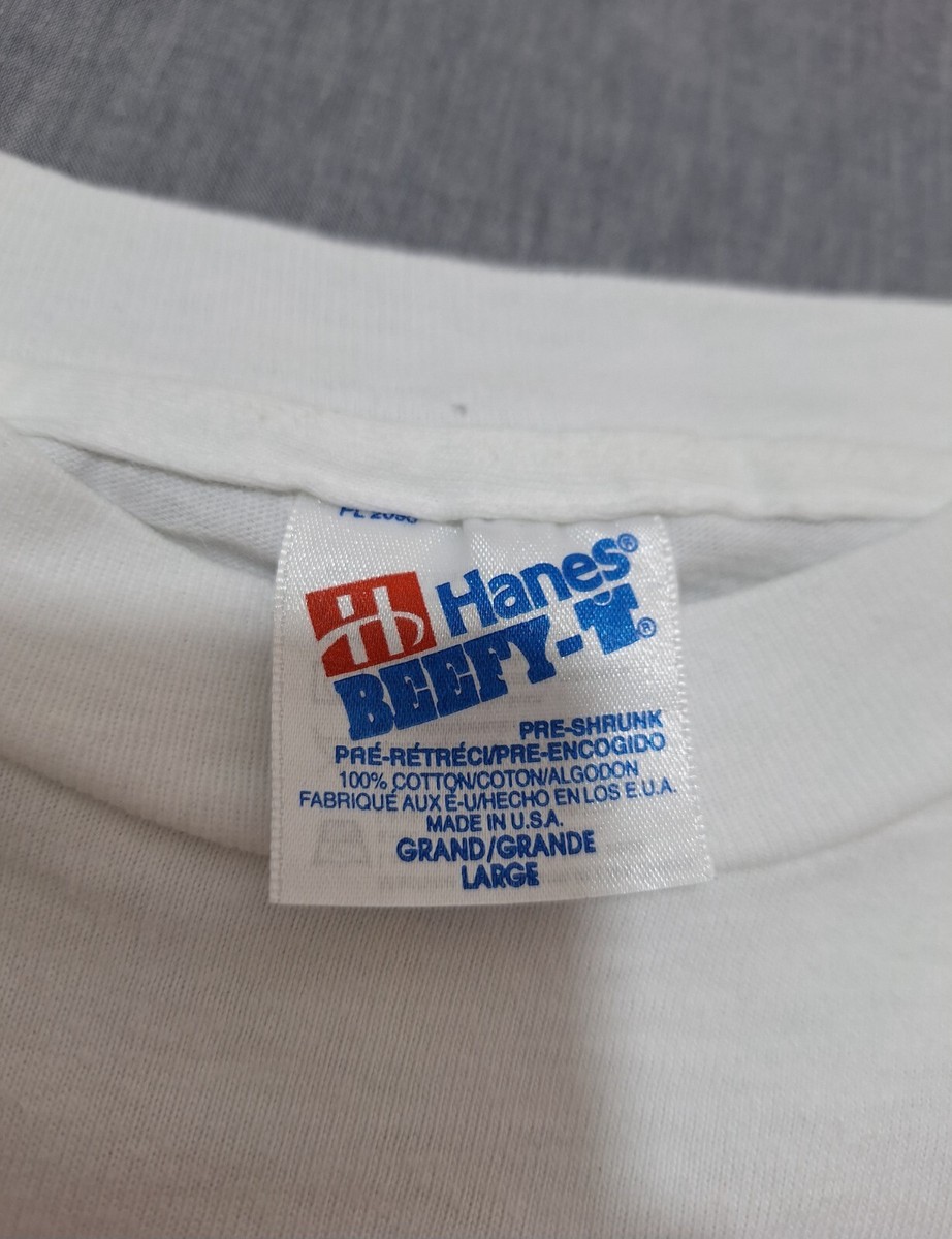 Hanes / 90s/VOGUE/KDLang/Tシャツ/L/コットン/WHT// KD Lang T-shirt Vintage 90s Music Vogue Homme international Tee