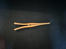 Antique Vintage Wood Finger GLOVE Stretcher Wooden Handle Hinged Victorian