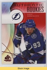 2024 Upper Deck SP Game Used Authentic Rookies Red Gage Goncalves #264 READ 0u27