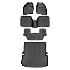 SMARTLINER SA0245/B0082/C0082/D0082 Front/Rear BLACK Floor Liners Ford Explorer