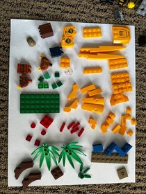 LEGO&reg; City Jungle Cargo Helicopter/ Car 2 -in-1 60158 Incomplete Set Spider Gear