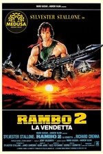 Poster Manifesto Locandina Cinema Film Rambo Sylvester Stallone Stampa 32x47 Cm.