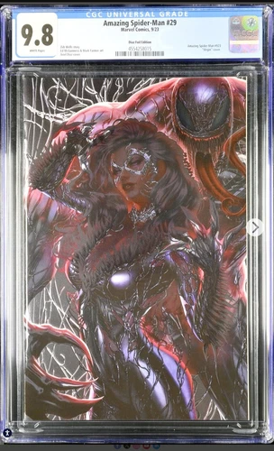 AMAZING SPIDER-MAN #29 CGC 9.8 NM/Mint 🔥 Diaz Virgin Foil 🔥 Marvel Comics