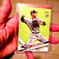 2017 Topps Update Series - Aaron Judge #US166 Throwing Rookie Card (RC) YANKEES