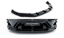 Front Ansatz V.2 für BMW M5 Limousine / Touring G90 schwarz Spoilerschwert 
