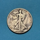 (1) Beautiful Toned Antique 1920-S Walking Liberty Half Dollar CHOICE F-FINE