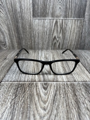 MontBlanc Black Gold Frame Eyeglasses MB 540-3 001, 55-18-145-Made In Italy - 第 1/12 張圖片