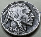 1934 P 5C Buffalo Nickel 760X