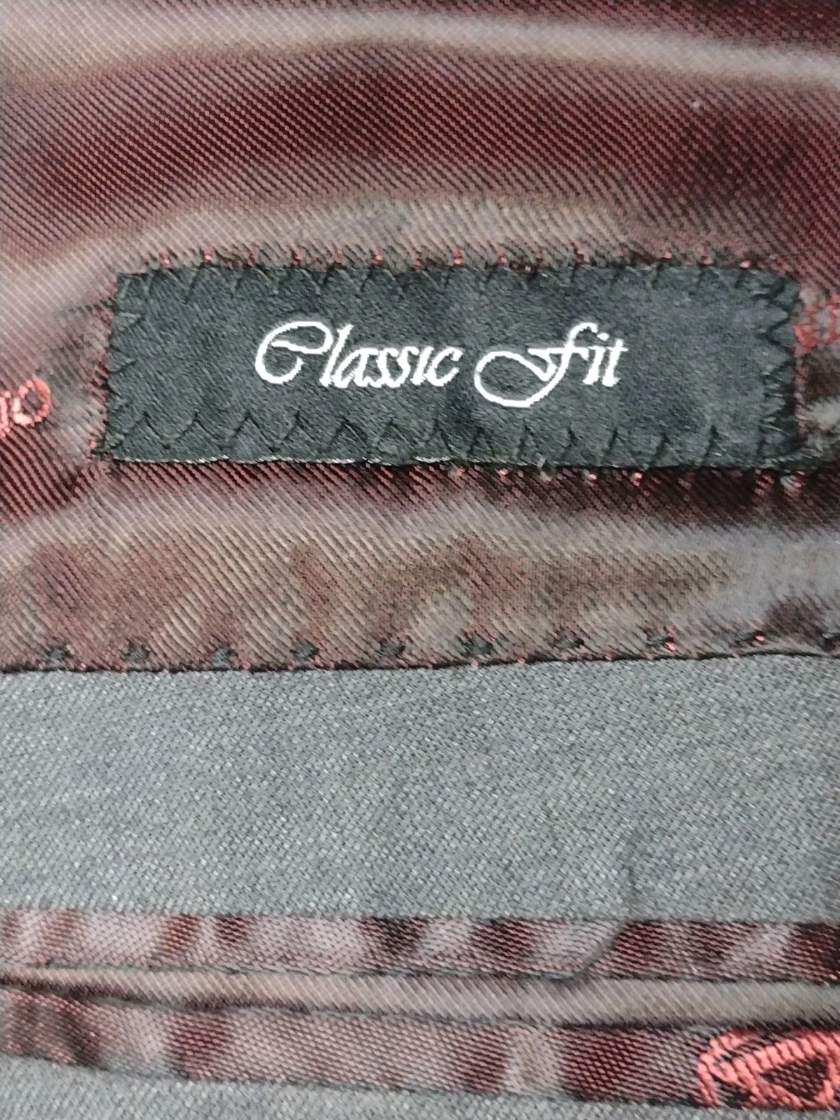 Gino Valentino Men Zegna Super 150s Single Breasted Suit  48 R Pants 44x30 Gray thumbnail 8