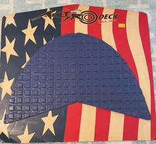 Astrodeck Longboard Nose Traction Pad Surf Rare Original Blue Multigrid