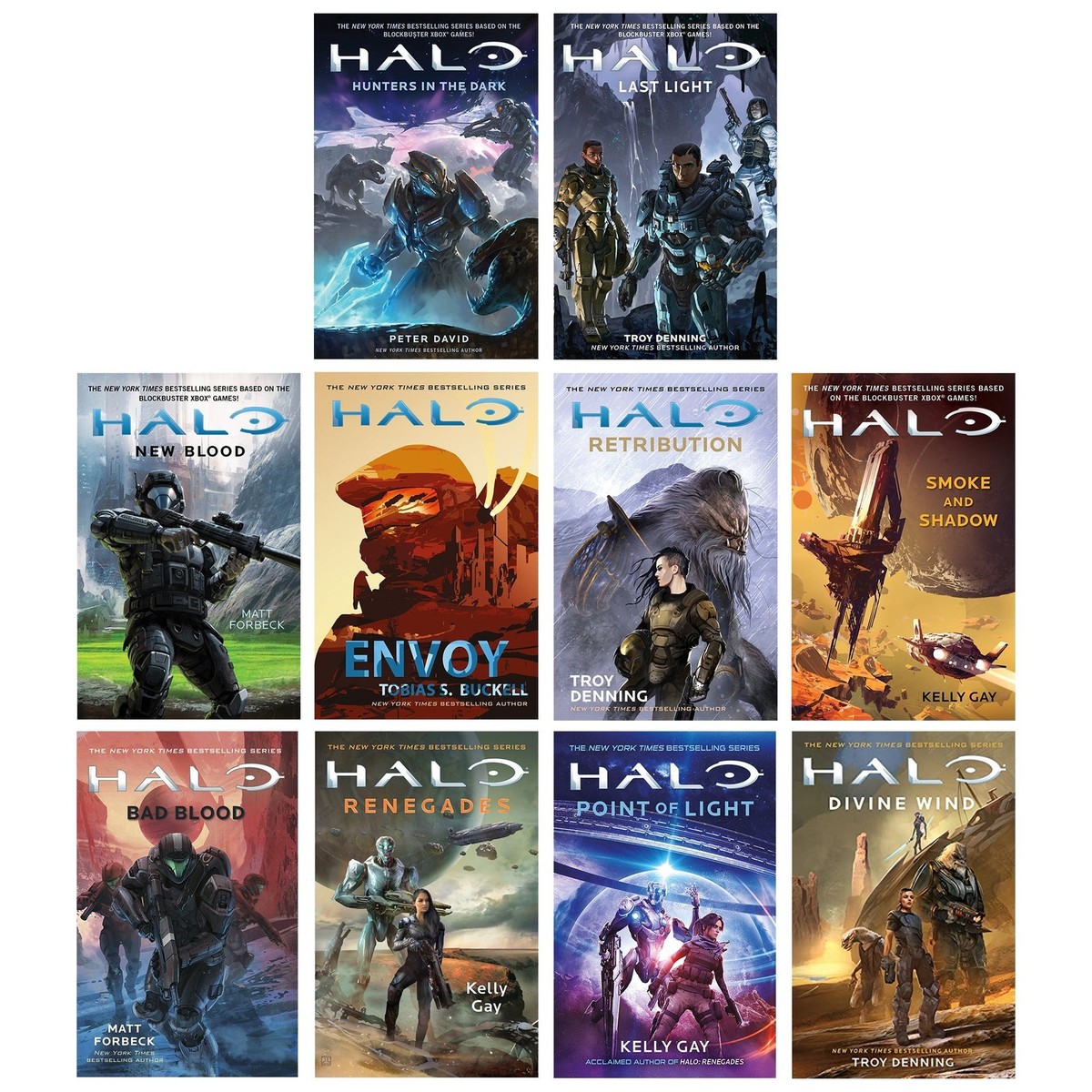 Halo Collection 10 Books Set - Fiction - Paperback | eBay