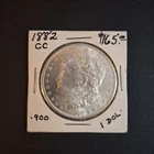 Silver 0.999 fineness U.S. Morgan Dollar 1882-O, very good,uncirculated
