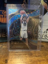 2023-24 PANINI SELECT KLAY THOMPSON COURTSIDE LIGHT BLUE DISCO PRIZM /99 #203
