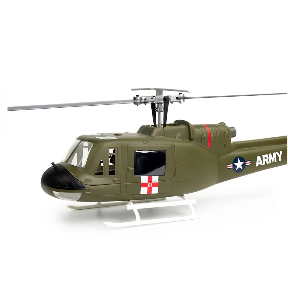 FlyWing Hubschrauber Bell UH1-D Huey V4 450L GPS 800mm RTF RC Heli Neuheit 2025 - Bild 2 von 3