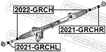 SPURSTANGENKOPF 2021-GRCHL FÜR JEEP GRAND/CHEROKEE/III/SUV/IV COMMANDER DODGE - Bild 3 von 4