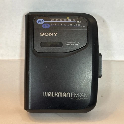 Sony Walkman WM-FX101 AM/FM Radio Cassette Tape Player VTG