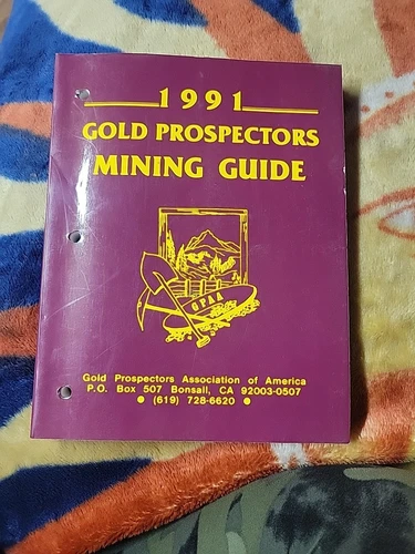 1991 Gold Prospectors Mining Guide, G.P.A.A