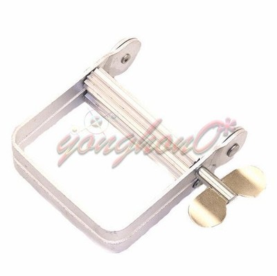 1PCS NEW Tooth Paste Paint Dye Cosmetics Tube Wringer Squeeze Roller Metal #hj