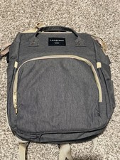 3 in 1 Multifunction Diaper Bag Large Capacity Backpack Changing Station NWOT