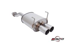 Megan 3 Dual Stainless Tip Axle Back Exhaust Muffler For Civic Si Ep3 02-05 Megan 3 Dual Stainless Tip Axle Back Exhaust Muffler For Civic Si Ep3 02-05