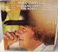 Mac Davis – Stop And Smell The Roses Vinyl Record LP 33rpm AJ9