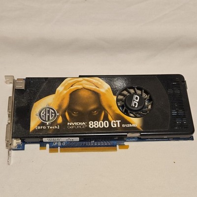 BFG nVidia GeForce 8800 GT OCE 512MB GDDR3 PCI-Ex16 Graphics Card BFGR88512GTOCE
